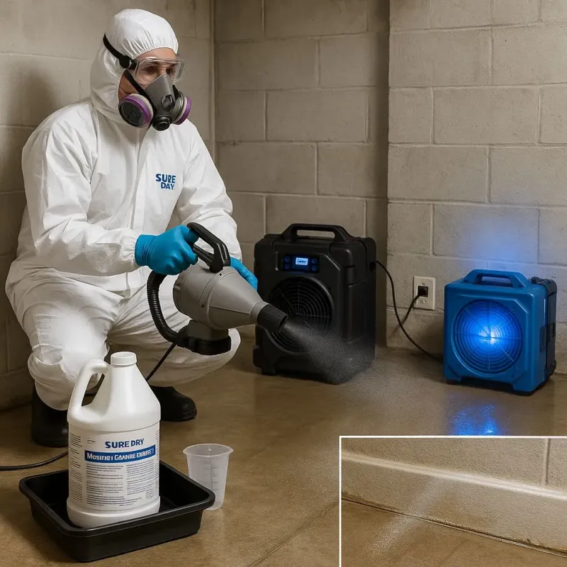 Sanitization and Odor Removal process in Clarion, PA